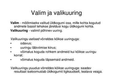 Valimid #7