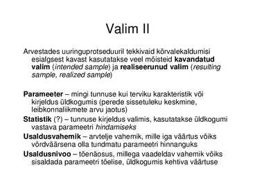 Valimid #8