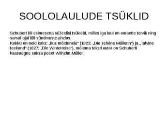 Franz Schubert #12