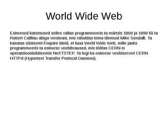 Arvutimaailma tegija Tim Berners-Lee #6