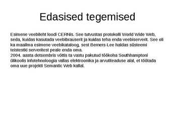 Arvutimaailma tegija Tim Berners-Lee #7