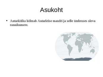 Arktiline ja Antktartiline kliimavööde #8