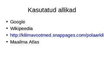 Arktiline ja Antktartiline kliimavööde #10
