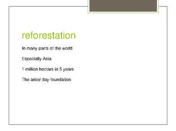 Deforestation #7