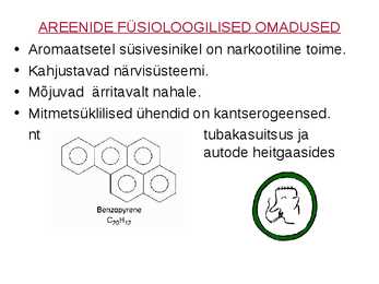 AREENID EHK AROMAATSED ÜHENDID #5
