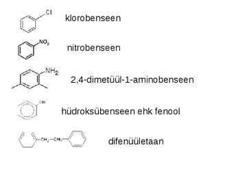 AREENID EHK AROMAATSED ÜHENDID #7