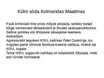 Kahe üliriigi konkurents #3
