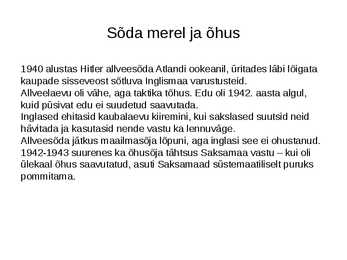 Teine maailmasõda esitlus #13