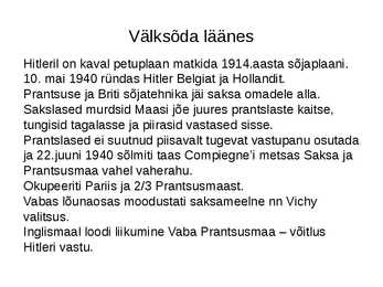 Teine maailmasõda esitlus #5