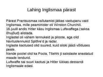 Teine maailmasõda esitlus #7