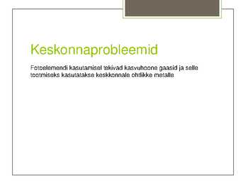 Päikeseenergia #6