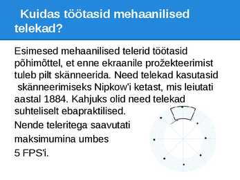 Televisiooni Ajalugu - Esitlus #3