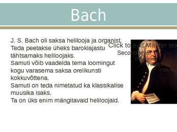 Johann Sebastian Bach #2