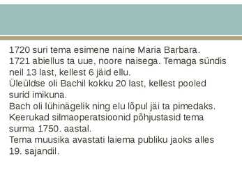 Johann Sebastian Bach #4