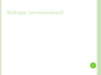 Arvutid ja Internet #2