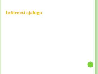 Arvutid ja Internet #6