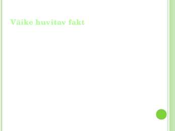 Arvutid ja Internet #7
