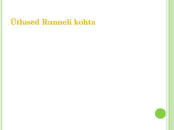 Hando Runnel #8