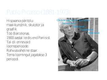 KUBISM - P Picasso- #2