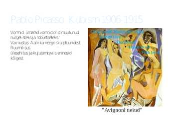 KUBISM - P Picasso- #5