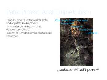 KUBISM - P Picasso- #6