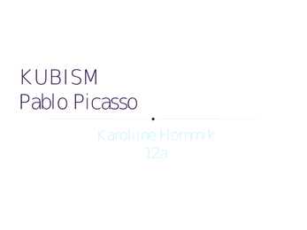 KUBISM - P Picasso-