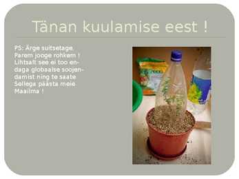 Soojusnähtused kasvuhoones #10