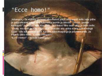 Pontius Pilatus- Ecce Homo- #4