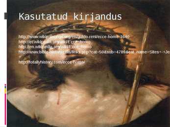 Pontius Pilatus- Ecce Homo- #7