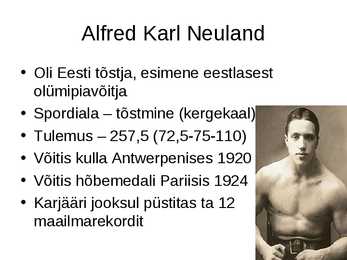 Eesti olümpiavõitjad #2