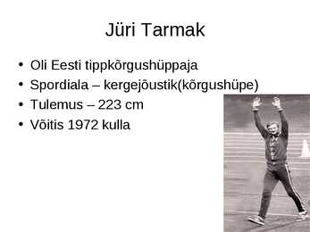 Eesti olümpiavõitjad #11