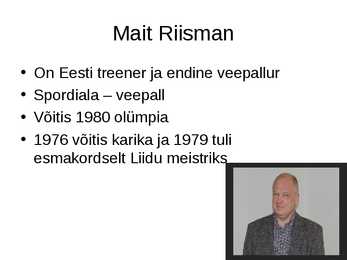 Eesti olümpiavõitjad #13