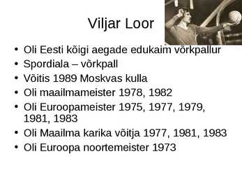 Eesti olümpiavõitjad #14