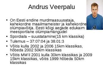 Eesti olümpiavõitjad #20