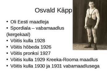 Eesti olümpiavõitjad #5