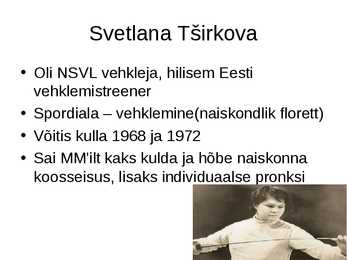 Eesti olümpiavõitjad #9