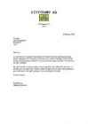 Letter of Complaint