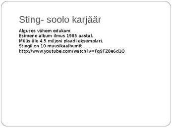 Sting #4