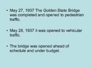 Golden Gate Bridge inglise keele esitlus #12
