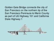 Golden Gate Bridge inglise keele esitlus #3