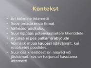 Disainerkaupade e-kaubamaja asutamine #2