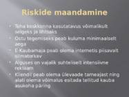Disainerkaupade e-kaubamaja asutamine #19