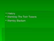 Wemley Stadium - inglise keele esitlus #2