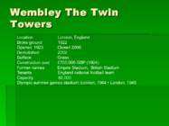 Wemley Stadium - inglise keele esitlus #4