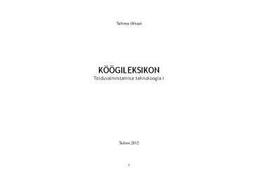 Köögileksikon