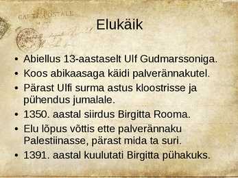 Püha Birgitta #4