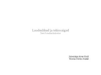 Looduslikud ja tehisvaigud