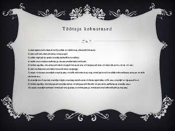 Töölepingu seadus #7
