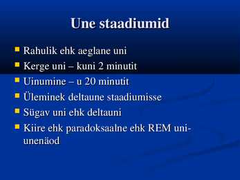 Hüpnoos ja Uni #3