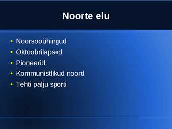 ENSV eluolu ja olme #7